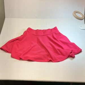 Chic Pink Skater Skorts skirt size L. 0352